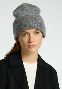 Шапка Selected Femme Beanie, Medium Grey Melange/Dark Grey