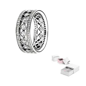 Pandora Серебряное кольцо 925 пробы для женщин Silver