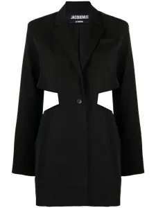 Платье-блейзер мини La Robe Bari JACQUEMUS, черный