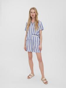 Шорты Vero Moda, цвет blau/weiß