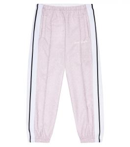 Спортивные штаны с логотипом Lurex® Palm Angels, розовый