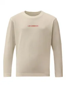 Лонгслив с логотипом C.P. Company Kids, белый