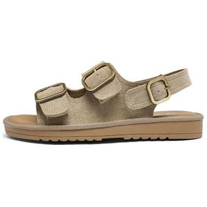 Пляжные сандалии женские абрикосово-каштановые AGSDON, Apricot