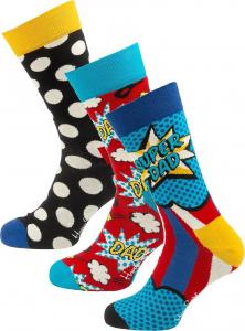 Носки Happy Socks Socks Fathers Day, цвет Light blue/Red