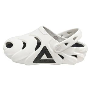 PEAK Кунпэн Универсальные Модные Кроксы Мужские Экстра Большой Треугольник 1.0 - Белый Черный (Большемерят, Рекомендуем Взять На Размер Меньше)