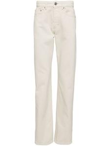 Джинсы прямого кроя AMI Paris, нейтральный цвет