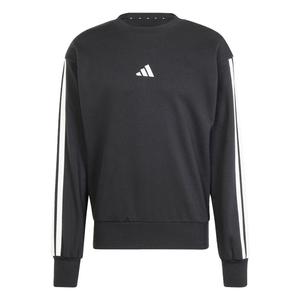 Свитшот Essentials 3 Stripes French Terry Adidas, черный