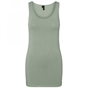 Футболка без рукавов Vero Moda Maxi My Soft Long, зеленый