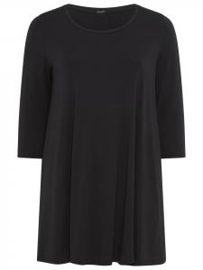 Laura Scott Черная туника-рубашка