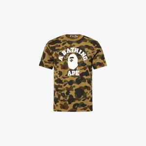 Футболка A Bathing Ape с принтом, зеленый