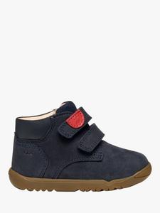 Детские макаровые слипоны Macchia Leather Geox, Navy