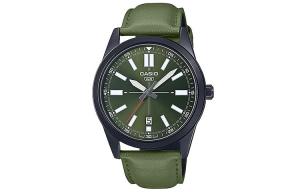 Мужские часы Standard Series зеленые MTP-VD02BL-3E CASIO