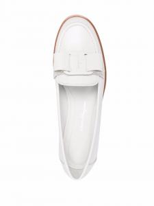 Ferragamo Viva Лоферы с бантом Salvatore Ferragamo, белый