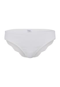 Мини-трусики из органического хлопка, тонкая резинка, женские mey, белый