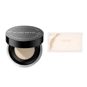 Пудра для фиксации макияжа KATO Refresh рассыпчатая матирующая без эффекта маски контроль жирного блеска KATO-KATO
