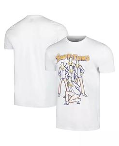 Мужская белая футболка The Temptations Line Art American Classics