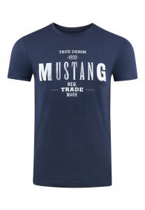 Футболка с принтом TEE 4 PACK Mustang, серый