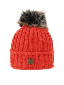 Вязаная шапка Faera, красный