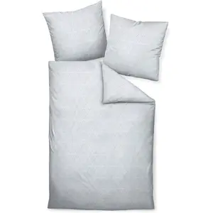 Постельное белье Janine «TANGO20113 08 155x200, 80x80», на молнии, серебряный