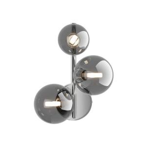 Настенный светильник Maytoni Decorative Lighting Dallas, серый - серебристый - прозрачный - 20 x 65 см