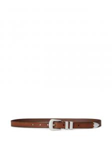 Кожаный ремень Polo Ralph Lauren, коричневый