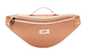 Nike Наследие Ткань Одно Плечо Кроссбоди Поясная Сумка Обычный Унисекс Янтарный Коричневый/Янтарный Коричневый/Яркий Тёмно Красный