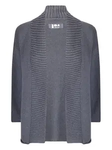 Кардиган с длинными рукавами и открытым передом Labo Art, серый