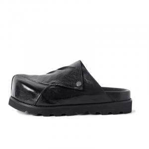 HUANXIANGZHE Сандалии с закрытым носком из ЭВА, унисекс, черные