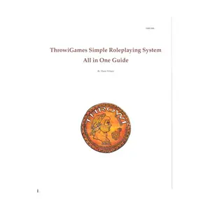 All in One Guide (Kickstarter Edition), Throwi Simple Roleplaying System, мягкая обложка