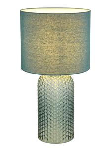 Настольная лампа "София" в сине-зеленом цвете - (В)50 x Ø 26,5 см