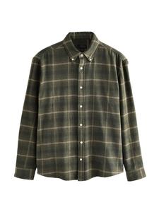 Рубашка на пуговицах классического кроя Next, Light Green/Mottled Green