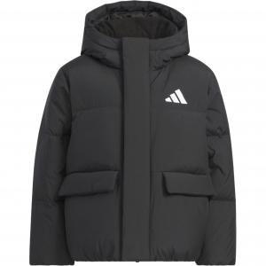 Детская пуховая куртка Adidas, черный