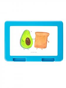 Mr. & Mrs. Panda Контейнер для хранения тостов с авокадо, белый, без надписи