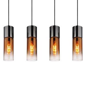 Подвесной светильник Globo Lighting Annika Typ D, цветное стекло/железо - 4 лампы