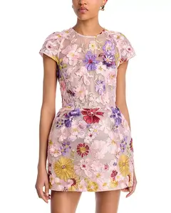 Мини-Платье Jasmine с короткими рукавами Bronx And Banco, мультиколор