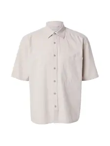 Удобная рубашка на пуговицах Only & Sons, светло-серый