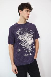 Хлопковая футболка Medicine, фиолетовый