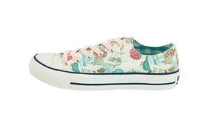 Женские парусиновые кеды с низким верхом розового/синего цвета Istep, розовый/голубой