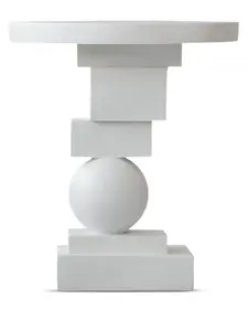 Столик Artist геометричной формы (50 x 44 см) 101 Copenhagen, белый