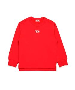 Детская и подростковая толстовка-пуловер с логотипом бренда DIESEL.