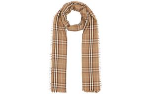 Burberry Женский вязаный шарф, Dark Khaki