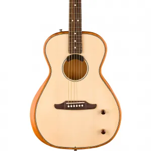 Акустико-электрогитара Fender Highway Parlor, натуральный цвет