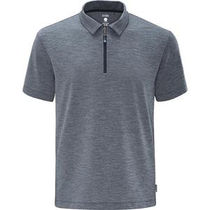 Polo melm Schneider Sportswear, цвет dunkelblau-meliert