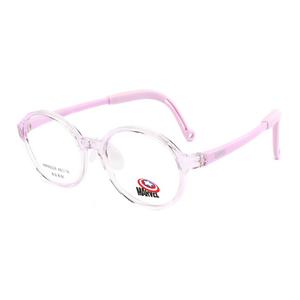 MARVEL Пластиковая круглая оправа для очков детская, Transparent Purple