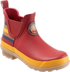 Женские резиновые ботинки Chelsea PENDLETON, противоскользящая подошва, амортизирующая стелька, резиновый верх, каблук 3,8 см, Red (Zion National Park)