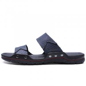 Eminu Резиновые шлепанцы мужские синие, цвет Blue