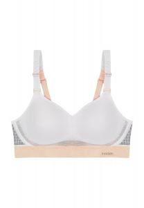 Дышащий спортивный бюстгальтер Hybrid Lite Extreme Bounce Control для женщин triaction BY Triumph, белый