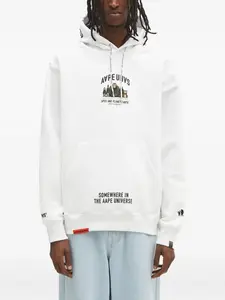 Худи Aaper AAPE BY *A BATHING APE, белый