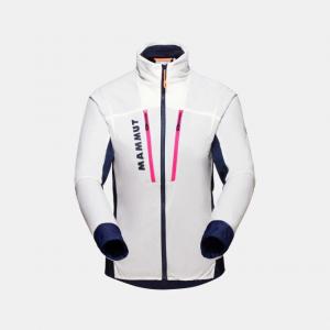 Лыжная куртка Mammut AENERGY IN HYBRID JACKET WOMEN White Marine