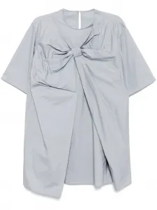 Платье с бантом JNBY, синий